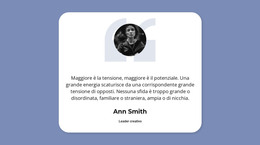 Grazie Per Il Tuo Feedback - Modello Di Una Pagina