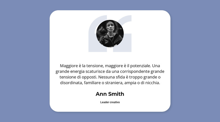 Grazie per il tuo feedback Tema WordPress