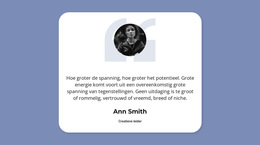 Bedankt Voor Je Feedback - Sjabloon Voor Zakelijke Premiumwebsites