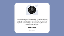 Thank You For Your Feedback One Page Template