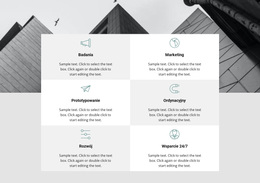 Sześć Działów - Konfigurowalny Profesjonalny Motyw WordPress