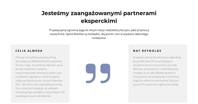 Szczera opinia Motyw WordPress