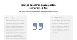 Opinião Honesta - Modelo HTML5