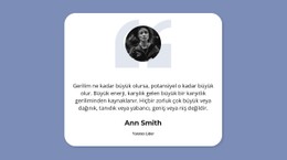 Geri Bildiriminiz Için Teşekkür Ederiz Ücretsiz Şablon