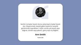 Geri Bildiriminiz Için Teşekkür Ederiz - En Iyi Ücretsiz Tek Sayfa