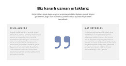 Dürüst Görüş - Duyarlı WordPress Teması