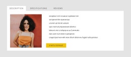 Вкладки HTML шаблоны