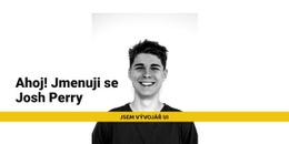 Jsem Josh Perry – Víceúčelové Téma WooCommerce