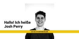 Ich Bin Josh Perry – Premium-Joomla-Template