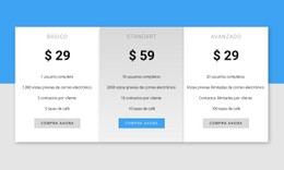 Diseño CSS Gratuito Para Nuestro Precio