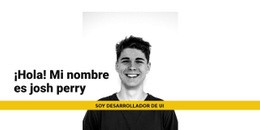 Menú CSS Para Soy Josh Perry