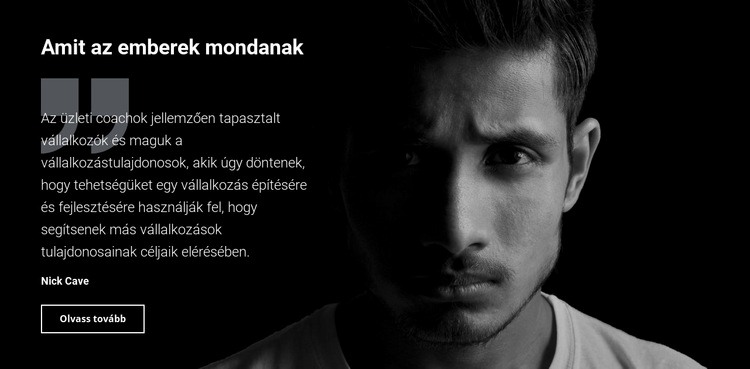  Amit az ügyfelek mondanak CSS sablon