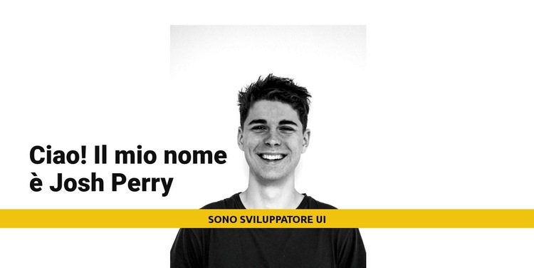 Sono Josh Perry Progettazione di siti web