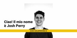 Modello Online Gratuito Per Sono Josh Perry