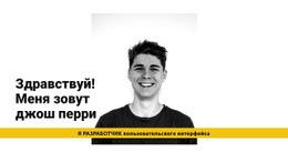 Функциональность Макета Темы Для Я Джош Перри