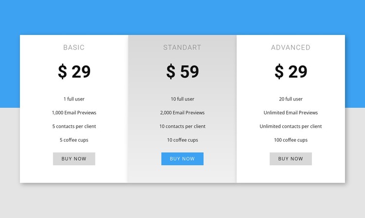 Our pricing Static Site Generator