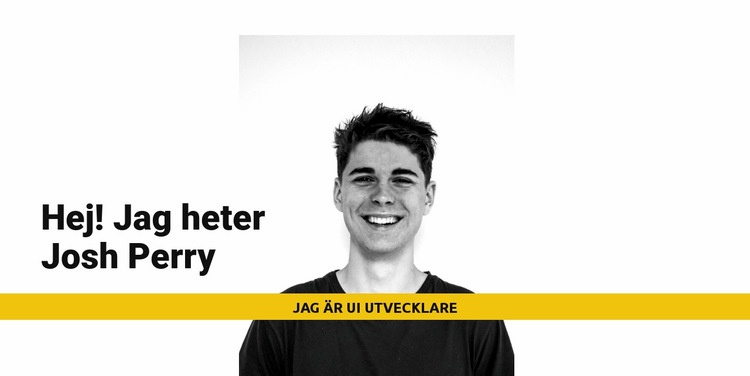 Jag heter Josh Perry Mall