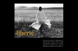 Liberté En Tout - Conception De Site Moderne