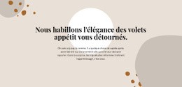 Superbe Conception De Site Web Pour Texte Sur Un Fond Abstrait