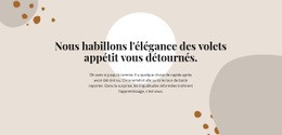 Texte Sur Un Fond Abstrait - Outil De Création De Sites Web