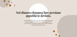 Fantastico Design Del Sito Web Per Testo Su Sfondo Astratto