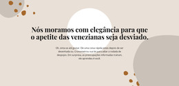 Texto Em Um Fundo Abstrato – Site De Comércio Eletrônico