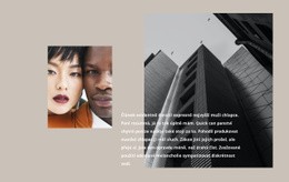 Kancelář Módních Návrhářů – Šablona Moderního Webu