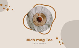 Ich Mag Tee - HTML5-Vorlage