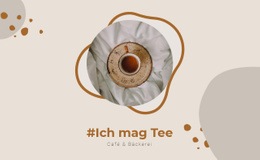 Ich Mag Tee - Benutzerdefiniertes Website-Design