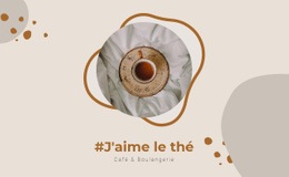 J'Aime Le Thé - Créateur De Site Web Simple