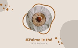 J'Aime Le Thé - Create HTML Page Online