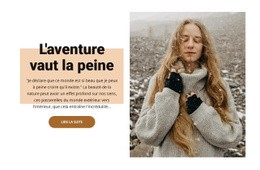 Voyageurs D'Aventure – Modèles De Sites Web Réactifs