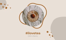 Multipurpose Homepage Design For I Love Tea