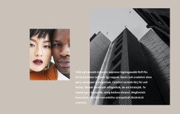 Divattervező Iroda – Modern Websablon