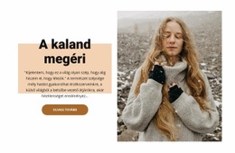 Kalandos Utazók – Könnyen Használható WordPress Téma