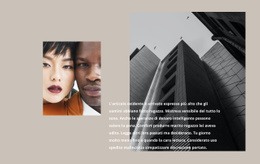 Il Modello HTML5 Più Creativo Per Ufficio Stilista