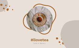 I Love Tea - Simple Joomla Template