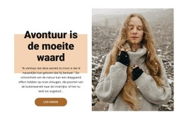 Paginawebsite Voor Avontuurlijke Reizigers