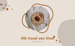 Ik Houd Van Thee - HTML5-Sjabloon