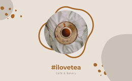I Love Tea - Single Page Website Template