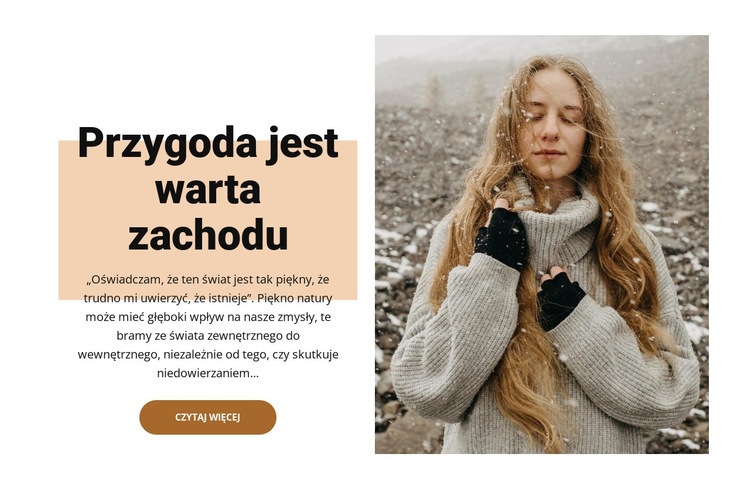 Podróżnicy przygodowi Szablon HTML5