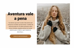 Viajantes De Aventura - HTML Designer