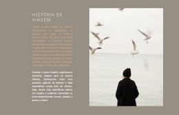 Histórias De Viajantes - Design De Site Fácil