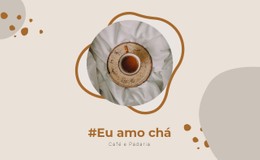 CSS Grátis Para Eu Amo Chá