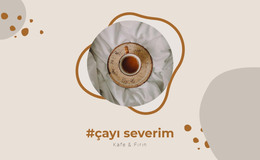 Çayı Severim - HTML5 Şablonu