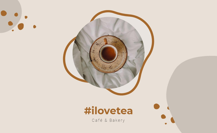 I love tea Web Design