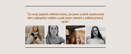 Galerie S Top Modely – Konečný Motiv WordPress