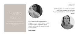 Equipo De Estilistas De Moda - Diseño De Sitios Web