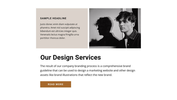 Designers' works HTML5 Template