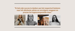 Galerij Met Topmodellen - Mockup Voor Psd-Website